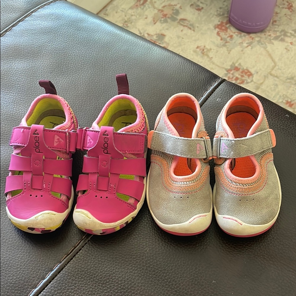2 pairs of Plae shoes